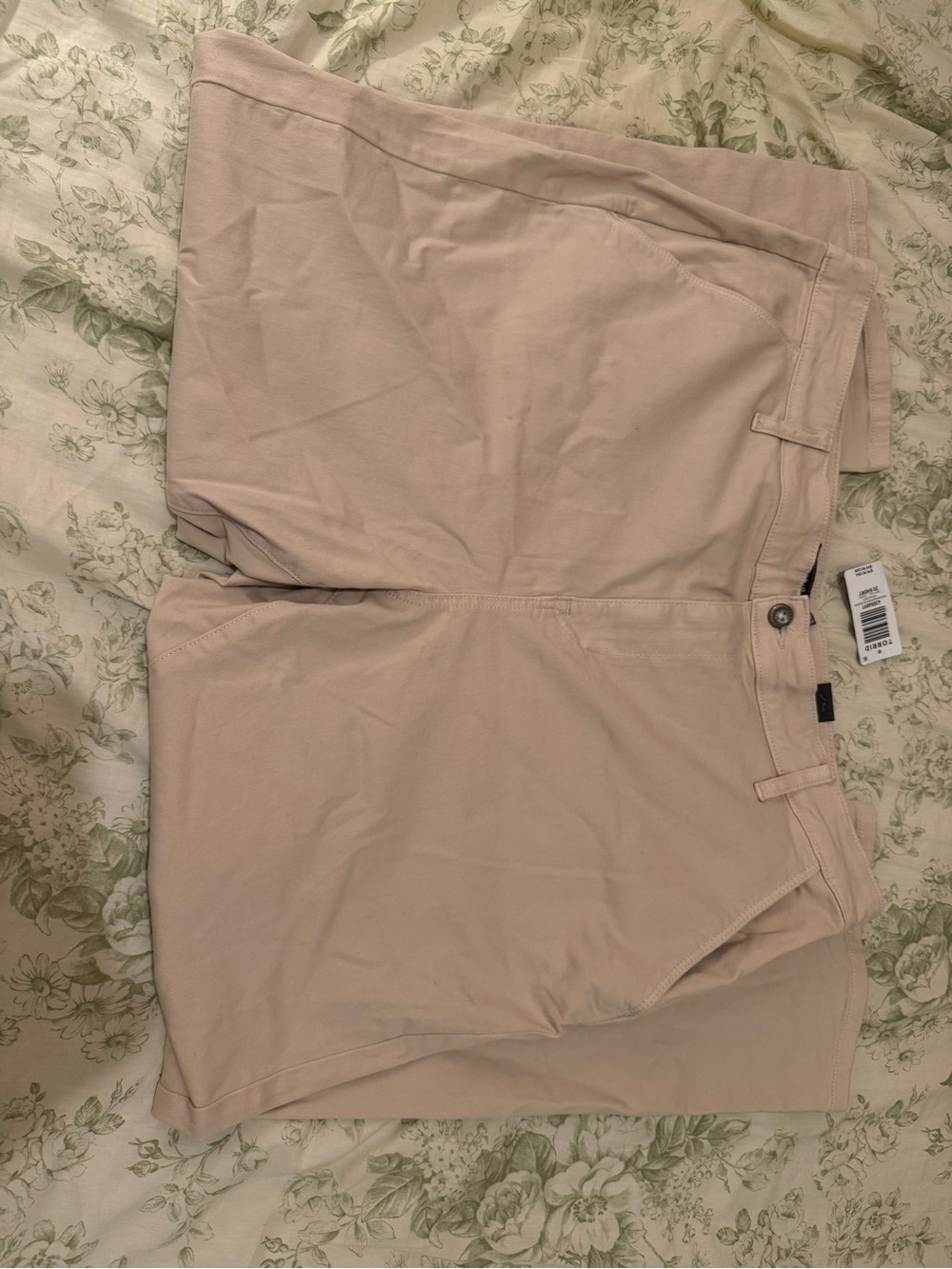 torrid Light Beige Bermuda Shorts